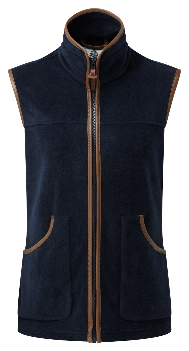 Shooterking Performance Fleece Gilet Womens Navy Shooterkingusa