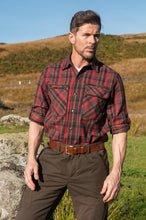 Load image into Gallery viewer, Greenland Shirt with Suede - Red