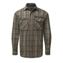 Load image into Gallery viewer, Greenland Shirt with Suede - Green
