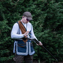 Load image into Gallery viewer, Pro-Trap Vest Blue/White