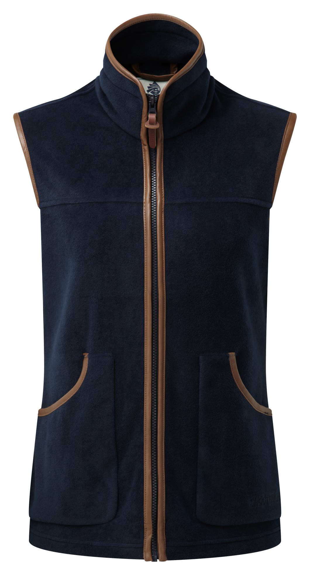 Performance Fleece Vest Navy - European Slim Cut - Order Larger Size (See Description)